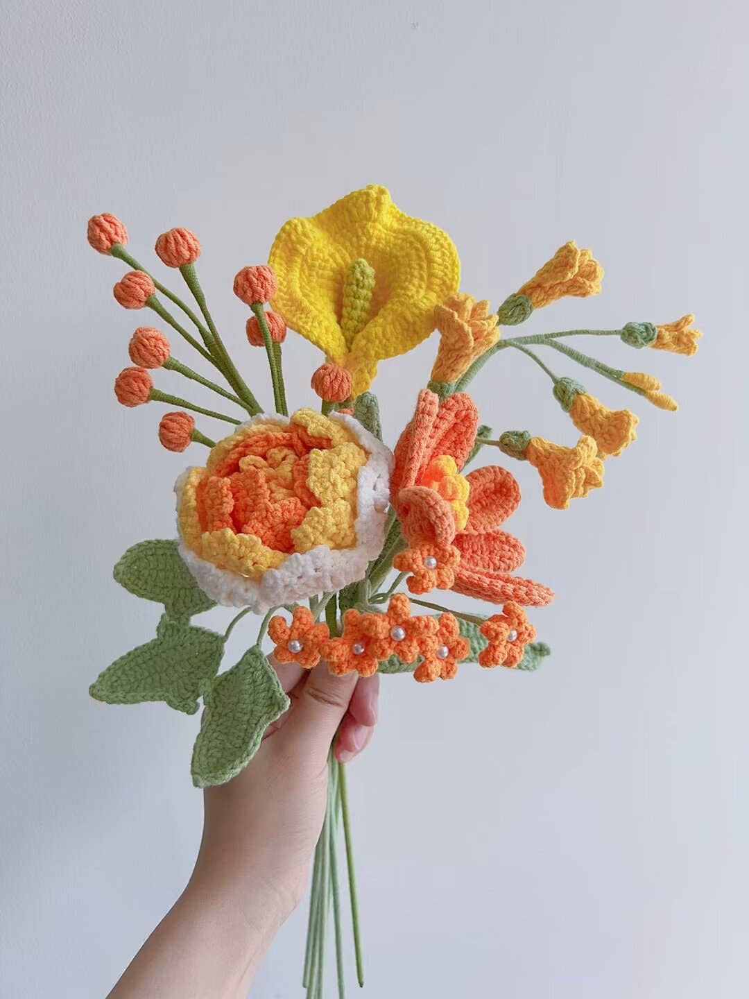 Lilyrosy Crochet bouquet bundles