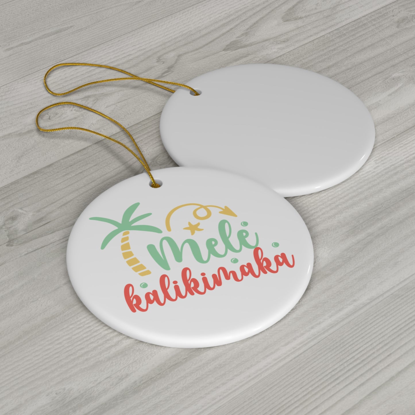 Mele Kalikimaka Ornament