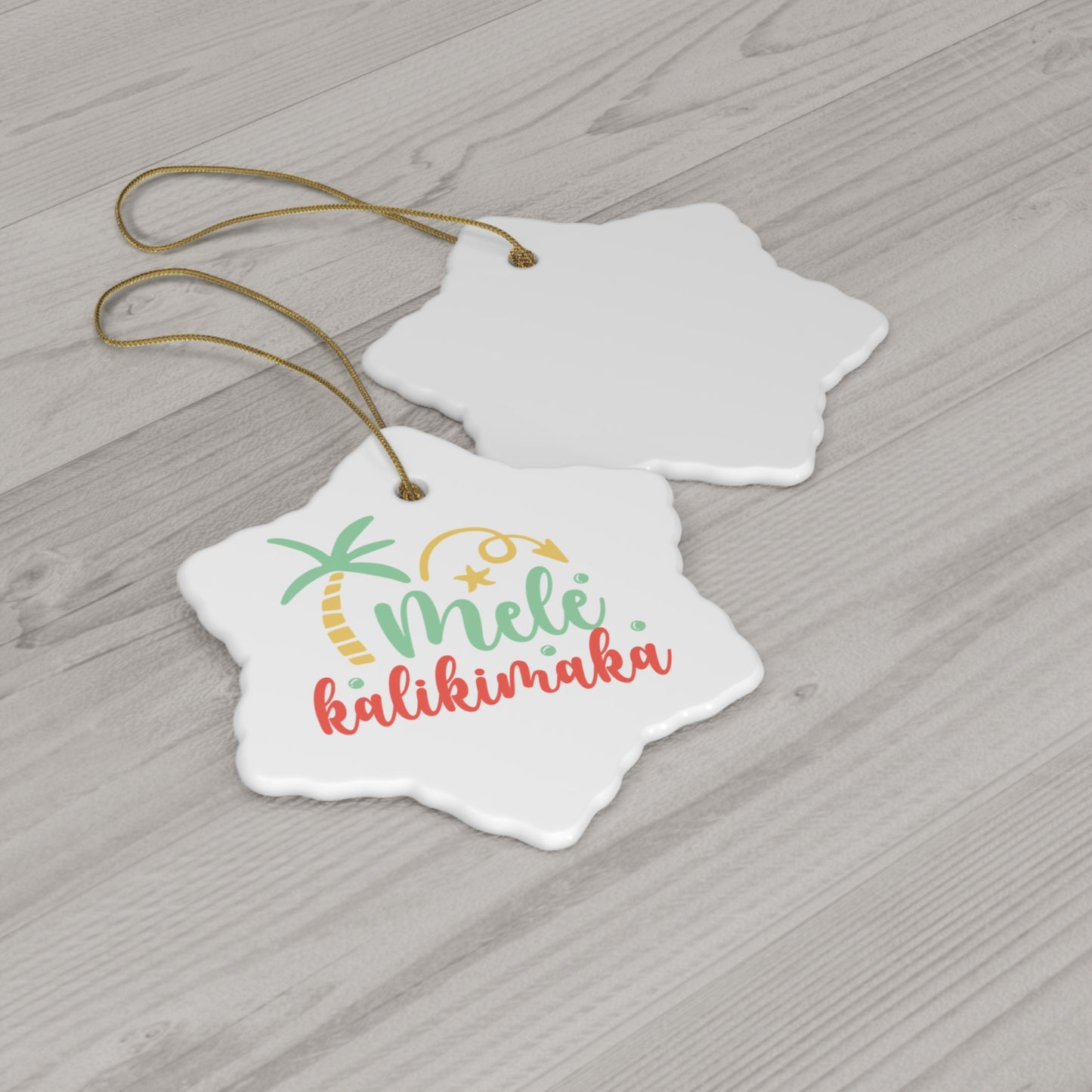Mele Kalikimaka Ornament