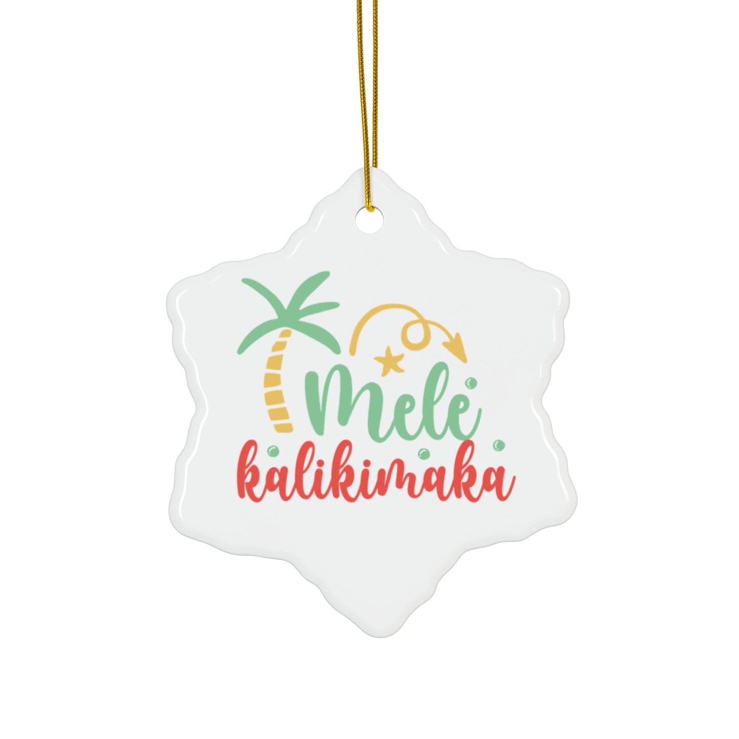 Mele Kalikimaka Ornament