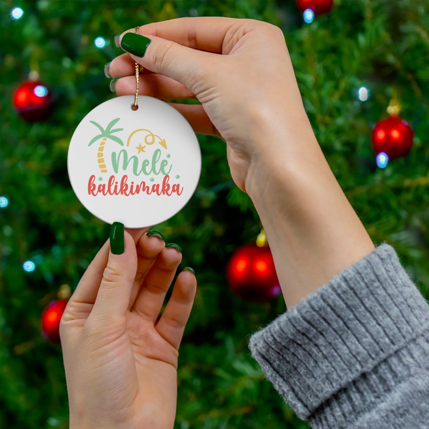 Mele Kalikimaka Ornament