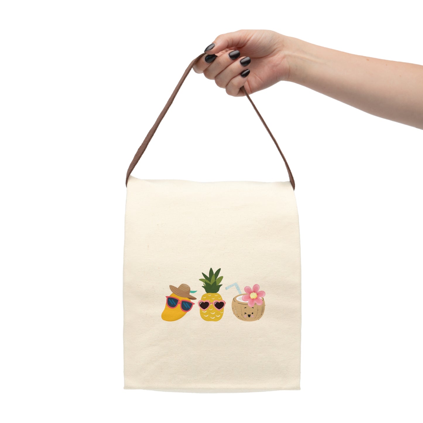 Chill Out Canvas Lunch Bag With Strap
