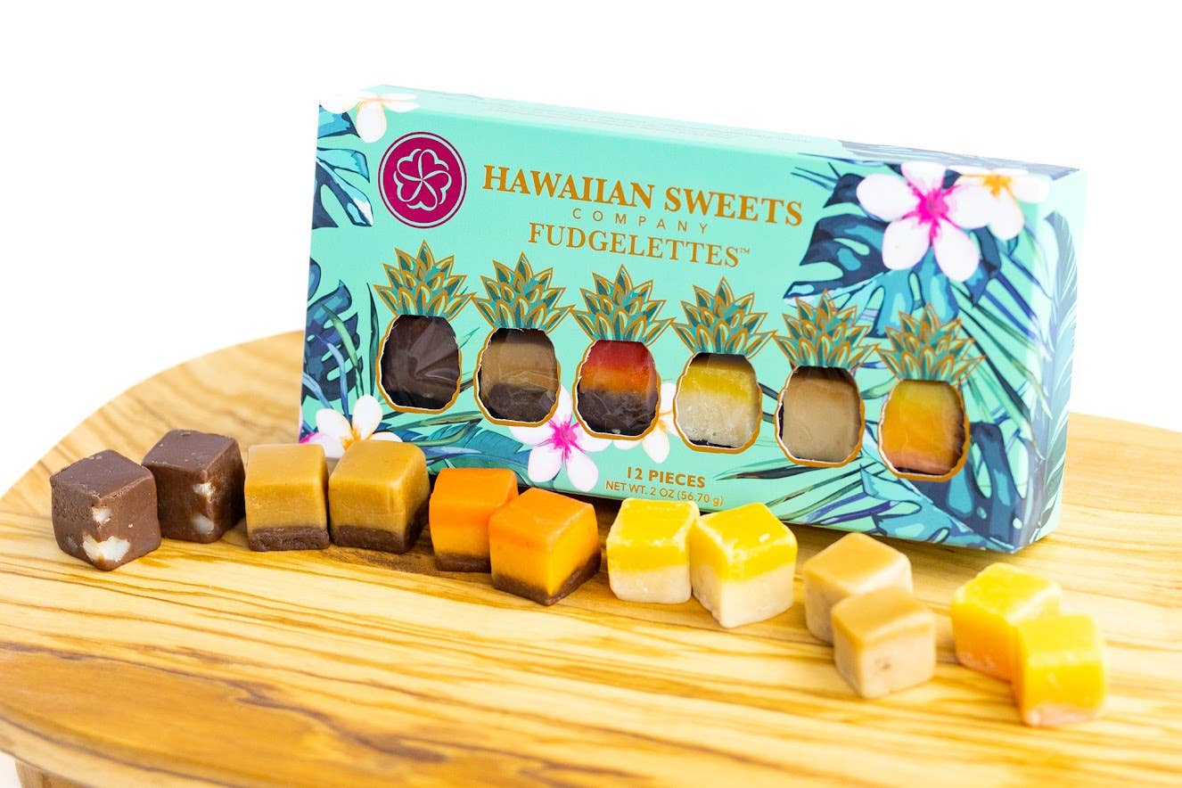 12 piece Fudgelette™ Variety Box - Hawaii Flavors