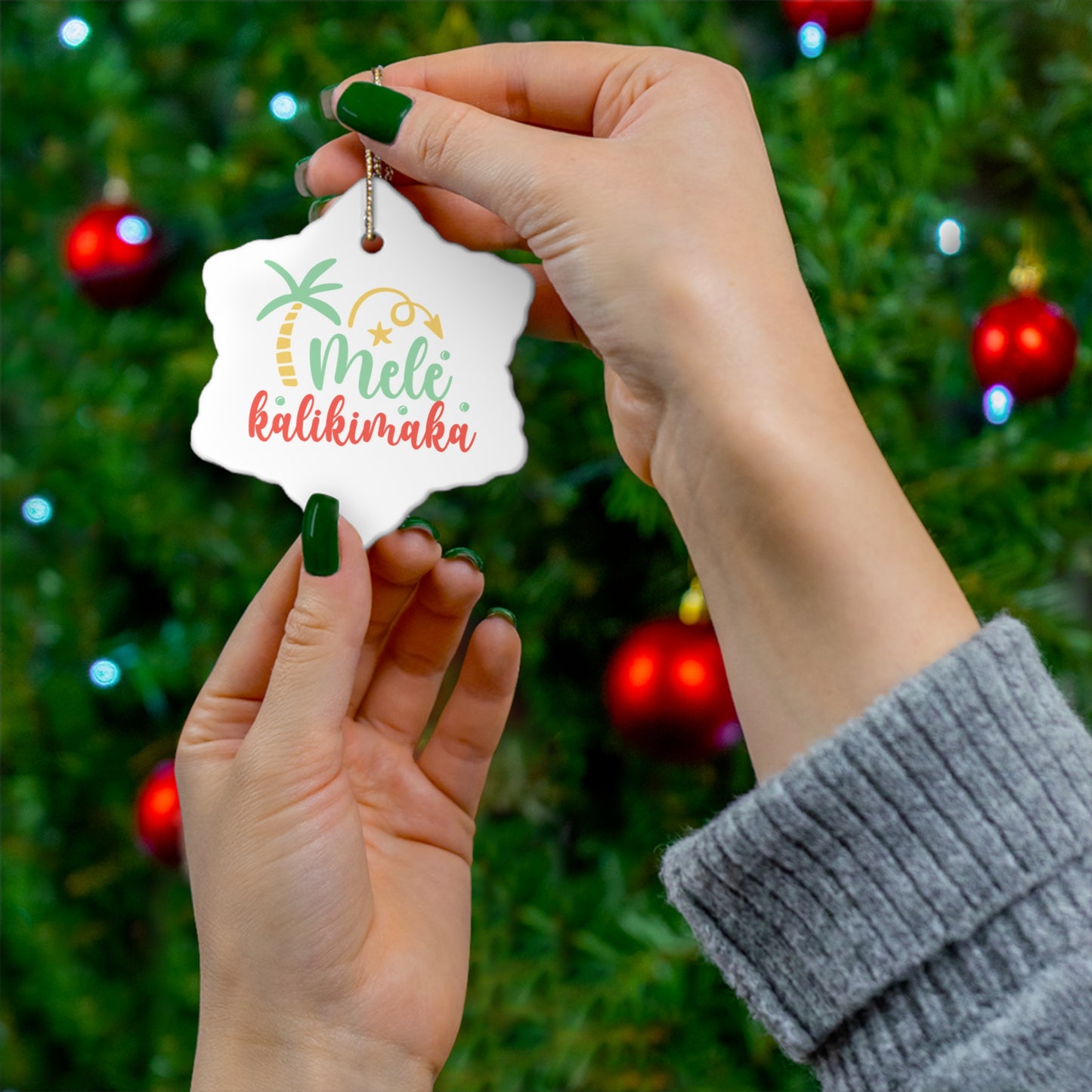 Mele Kalikimaka Ornament