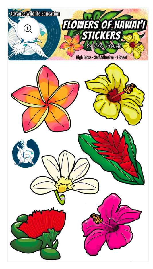 Flower Stickers of Hawaii